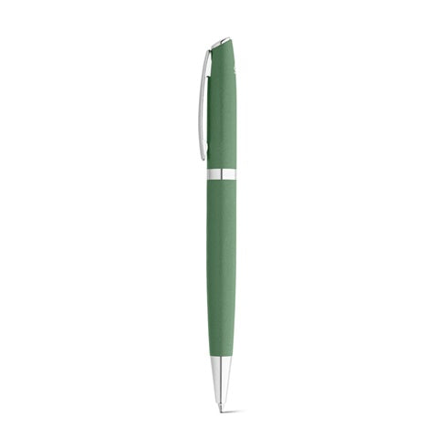 G91778 RE-LANDO-SET. Set penna roller e penna a sfera con corpo in alluminio 100% riciclato