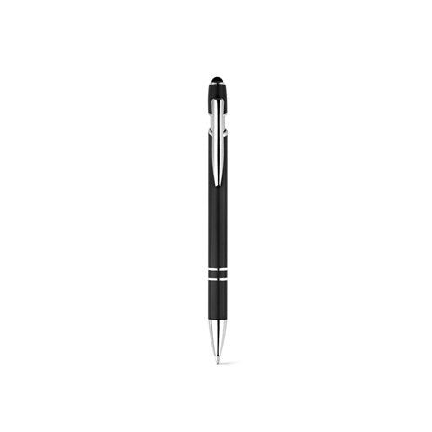 G91799 NEIL. Penna a sfera con corpo in alluminio riciclato (100% rAL) e punta tattile