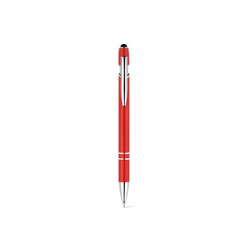 G91799 NEIL. Penna a sfera con corpo in alluminio riciclato (100% rAL) e punta tattile