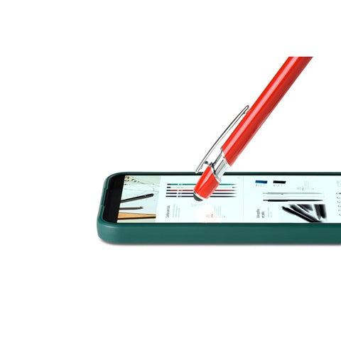 G91799 NEIL. Penna a sfera con corpo in alluminio riciclato (100% rAL) e punta tattile