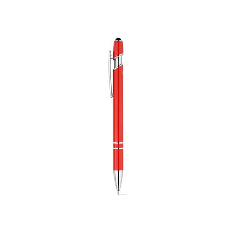 G91799 NEIL. Penna a sfera con corpo in alluminio riciclato (100% rAL) e punta tattile