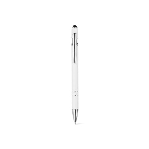 G91799 NEIL. Penna a sfera con corpo in alluminio riciclato (100% rAL) e punta tattile