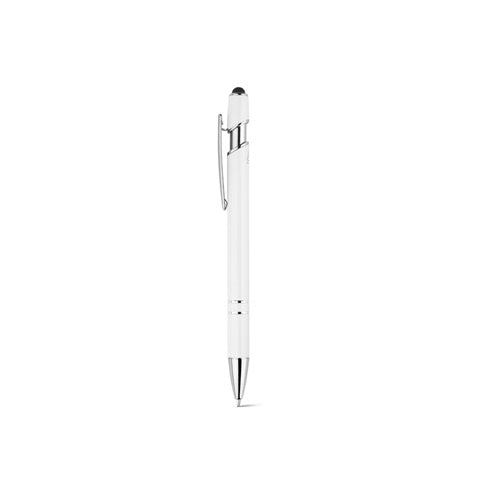 G91799 NEIL. Penna a sfera con corpo in alluminio riciclato (100% rAL) e punta tattile