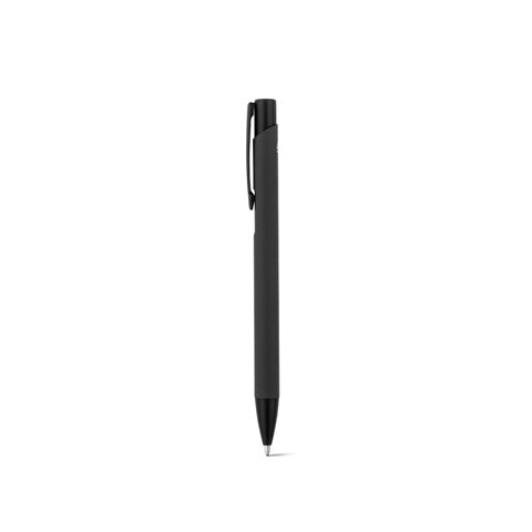 G91944 CLINT. Penna a sfera in alluminio riciclato (100% rAL) con finitura in gomma