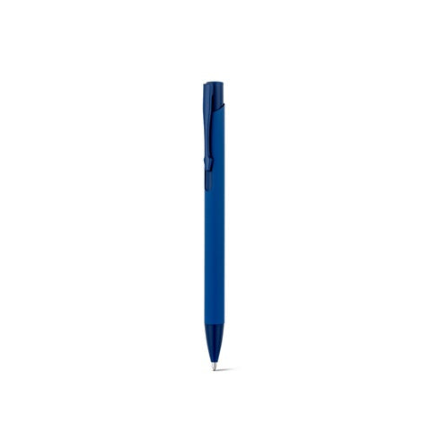 G91944 CLINT. Penna a sfera in alluminio riciclato (100% rAL) con finitura in gomma