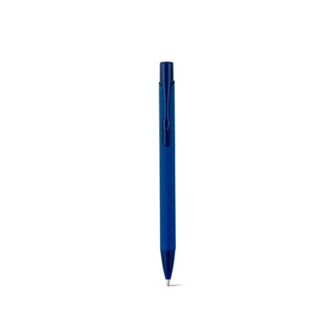 G91944 CLINT. Penna a sfera in alluminio riciclato (100% rAL) con finitura in gomma