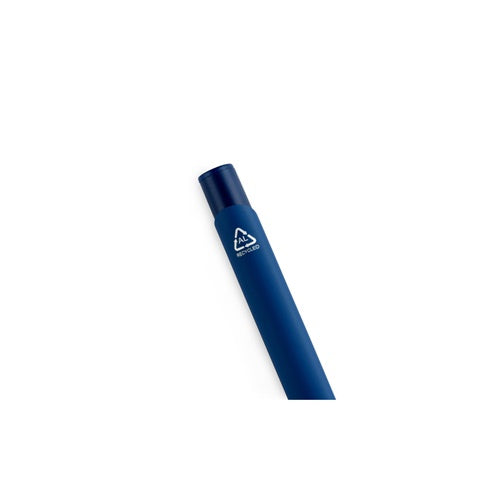 G91944 CLINT. Penna a sfera in alluminio riciclato (100% rAL) con finitura in gomma