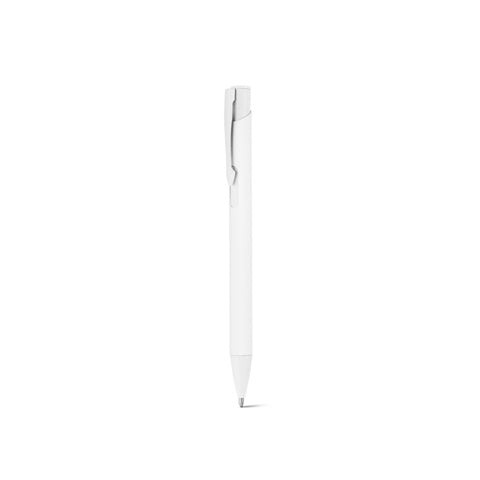 G91944 CLINT. Penna a sfera in alluminio riciclato (100% rAL) con finitura in gomma