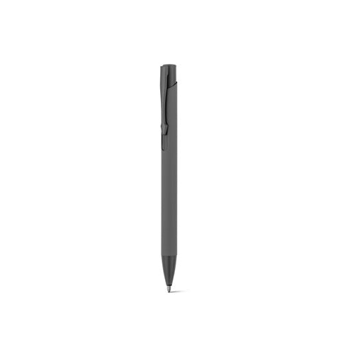 G91944 CLINT. Penna a sfera in alluminio riciclato (100% rAL) con finitura in gomma
