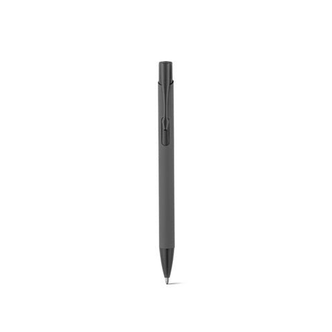 G91944 CLINT. Penna a sfera in alluminio riciclato (100% rAL) con finitura in gomma