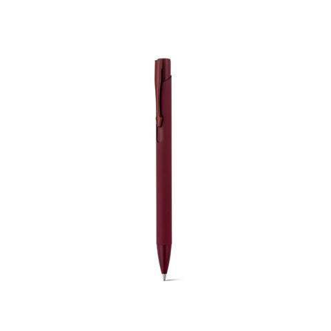 G91944 CLINT. Penna a sfera in alluminio riciclato (100% rAL) con finitura in gomma
