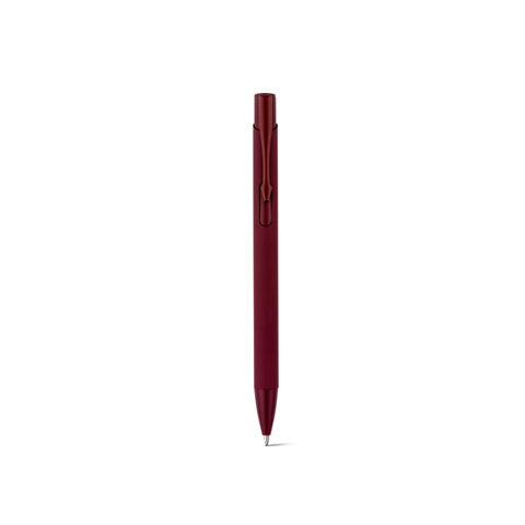 G91944 CLINT. Penna a sfera in alluminio riciclato (100% rAL) con finitura in gomma