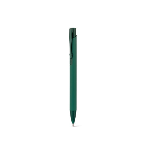 G91944 CLINT. Penna a sfera in alluminio riciclato (100% rAL) con finitura in gomma