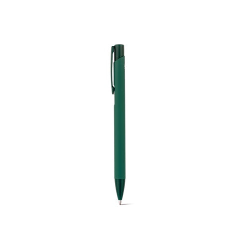 G91944 CLINT. Penna a sfera in alluminio riciclato (100% rAL) con finitura in gomma