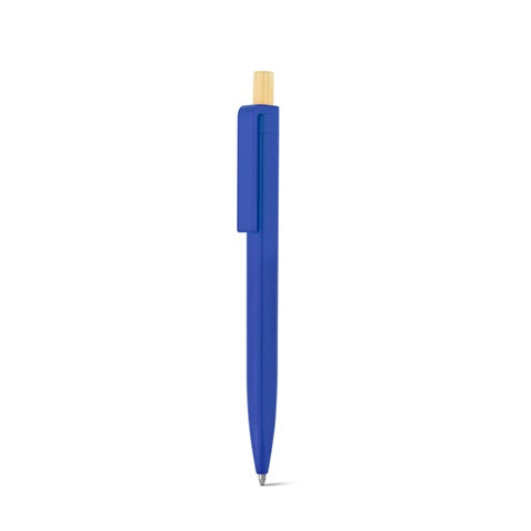 G91945 ZARA. Penna a sfera in ABS riciclato (100% rABS) con pulsante in bambù