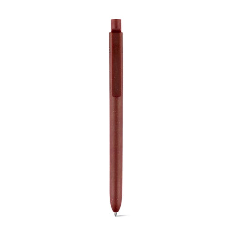 G91948 MILKPOINT. Penna a sfera realizzata con cartoni del latte (85% PE riciclato)