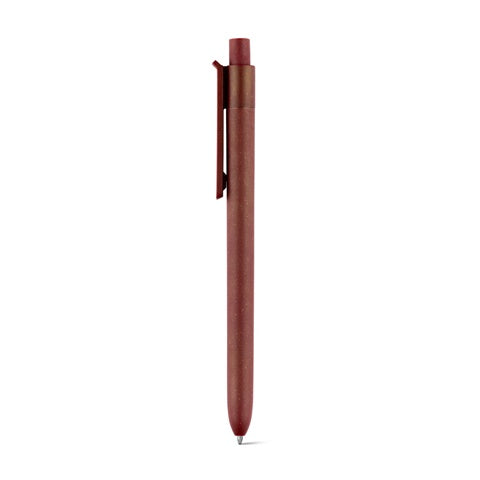 G91948 MILKPOINT. Penna a sfera realizzata con cartoni del latte (85% PE riciclato)