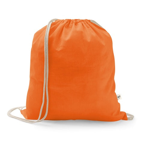 G92083 ISTANBUL. Zaino a sacca in cotone riciclato (70%), poliestere (30% rPET) (150 g/m²)