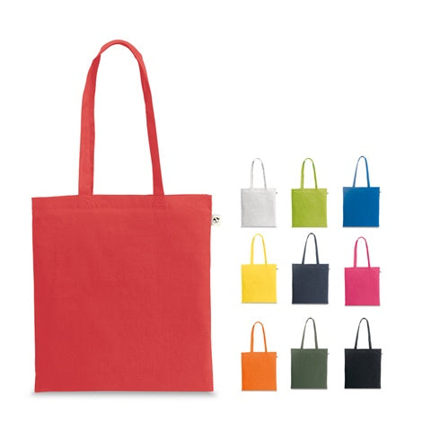 G92323 MEXICO. Borsa in cotone riciclato (70%) e poliestere (30% rPET) (150 g/m²)