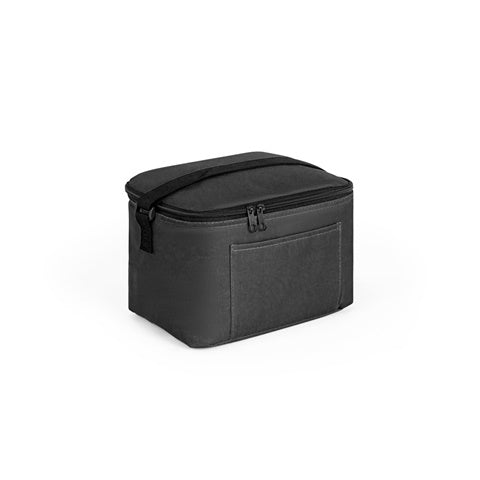 G92380 CANCUN. Borsa termica in poliestere riciclato 600D con cinghia regolabile