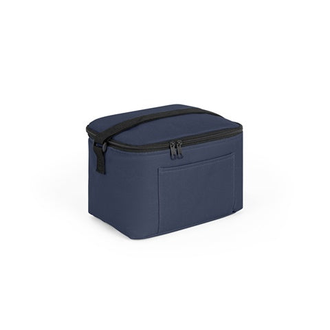 G92380 CANCUN. Borsa termica in poliestere riciclato 600D con cinghia regolabile