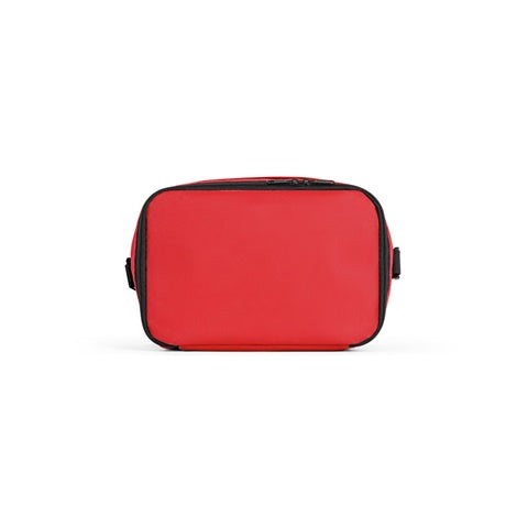 G92380 CANCUN. Borsa termica in poliestere riciclato 600D con cinghia regolabile