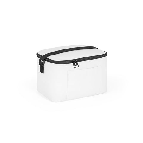 G92380 CANCUN. Borsa termica in poliestere riciclato 600D con cinghia regolabile