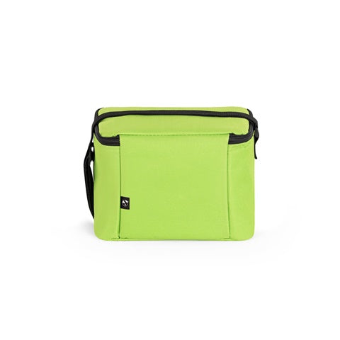 G92380 CANCUN. Borsa termica in poliestere riciclato 600D con cinghia regolabile