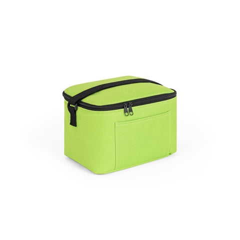G92380 CANCUN. Borsa termica in poliestere riciclato 600D con cinghia regolabile