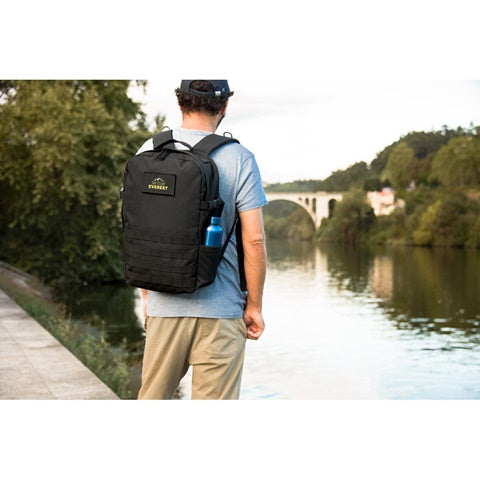 G92387 EDINBURGH BPACK. Zaino stile militare in poliestere riciclato