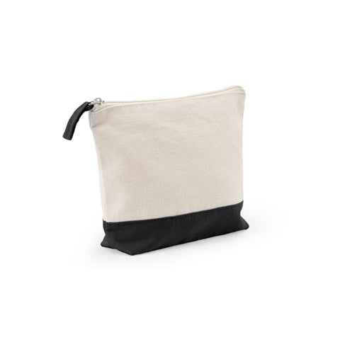 G92536 DAPHNE. Borsa per cosmetici 100% cotone(340 g/m²) bicolore
