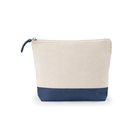 G92536 DAPHNE. Borsa per cosmetici 100% cotone(340 g/m²) bicolore