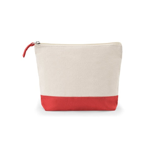 G92536 DAPHNE. Borsa per cosmetici 100% cotone(340 g/m²) bicolore