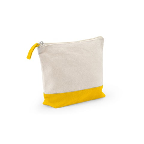 G92536 DAPHNE. Borsa per cosmetici 100% cotone(340 g/m²) bicolore