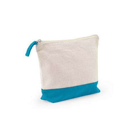 G92536 DAPHNE. Borsa per cosmetici 100% cotone(340 g/m²) bicolore