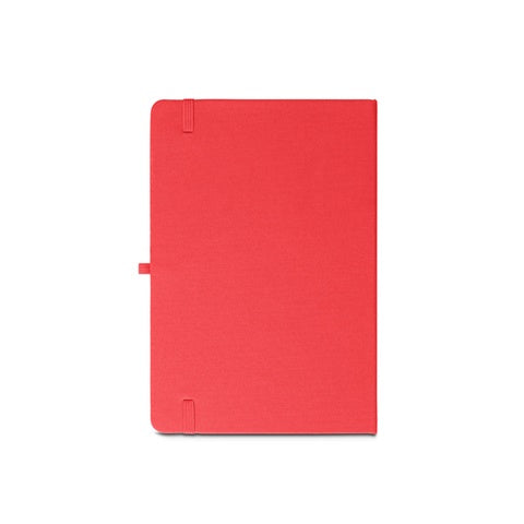G93297 ANNE. Block notes A5 in 100% rPET con fogli a righe