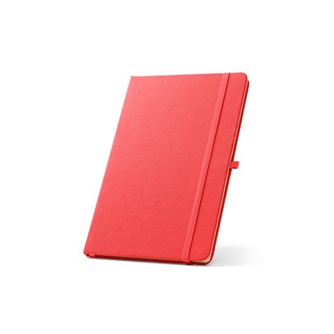 G93297 ANNE. Block notes A5 in 100% rPET con fogli a righe