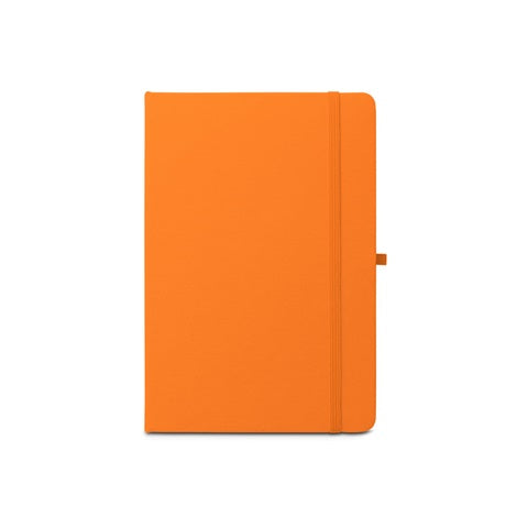 G93297 ANNE. Block notes A5 in 100% rPET con fogli a righe