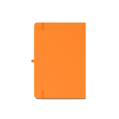 G93297 ANNE. Block notes A5 in 100% rPET con fogli a righe