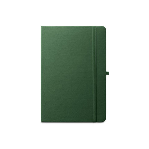 G93297 ANNE. Block notes A5 in 100% rPET con fogli a righe