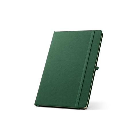 G93297 ANNE. Block notes A5 in 100% rPET con fogli a righe