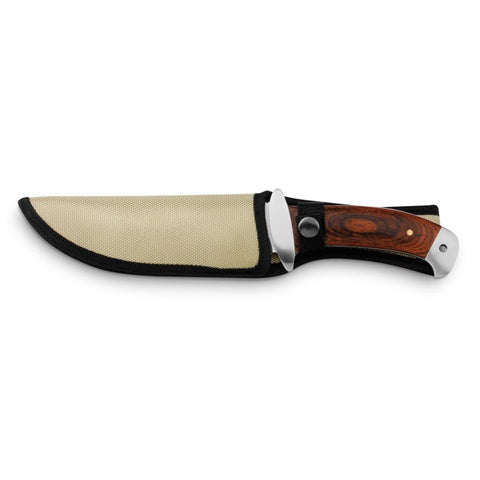 G94032 NORRIS. Coltello in acciaio inox e legno