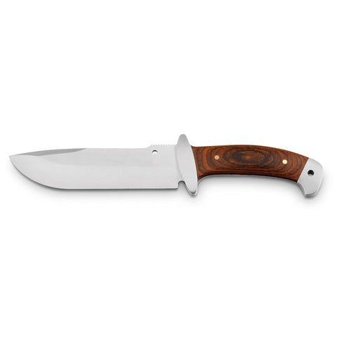 G94032 NORRIS. Coltello in acciaio inox e legno