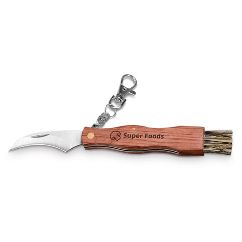 G94033 GUNTER. Coltello tascabile in acciaio inox e legno