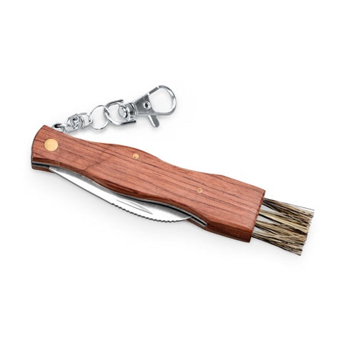 G94033 GUNTER. Coltello tascabile in acciaio inox e legno