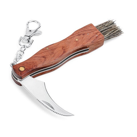 G94033 GUNTER. Coltello tascabile in acciaio inox e legno