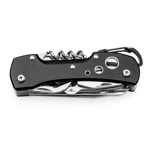 G94040 WILD. Coltello tascabile multifunzione in acciaio inox