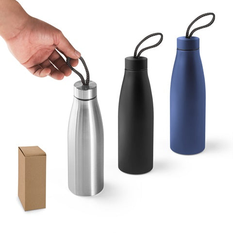 G94271 MORGAN. Borraccia in acciaio inox riciclato al 90%, 710 ml