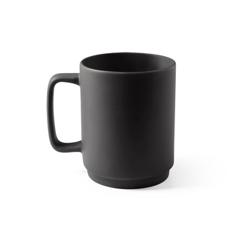 G94273 MIGHTY. Tazza in ceramica con corpo cilindrico 330 ml