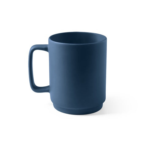 G94273 MIGHTY. Tazza in ceramica con corpo cilindrico 330 ml